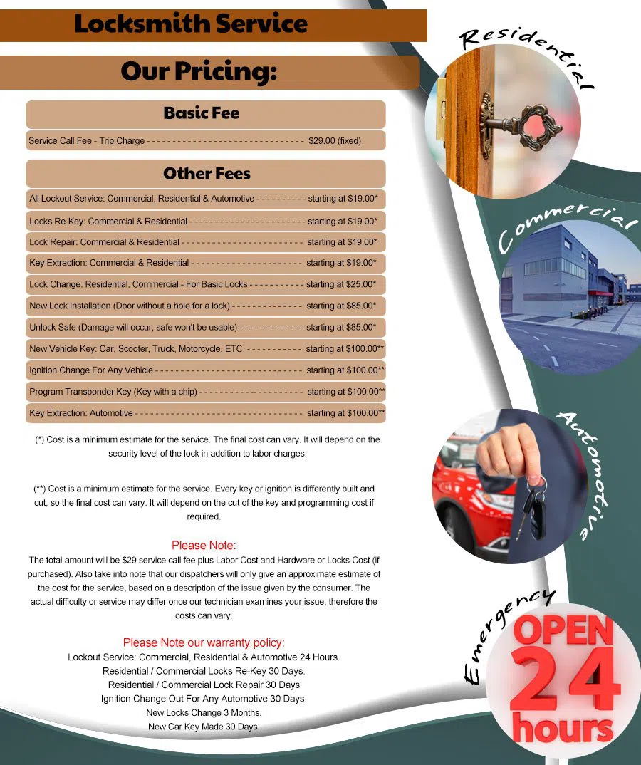 Interstate Locksmith Shop Dayton, OH 937-587-0109